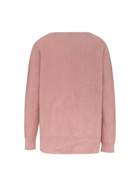 Sweter Malo z kaszmiru elegancki różowy