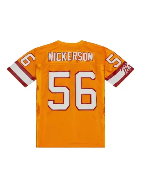 Tricou Mitchell & Ness din jerseu portocaliu
