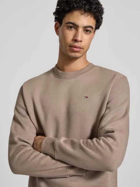 Sweter Tommy Jeans beżowy