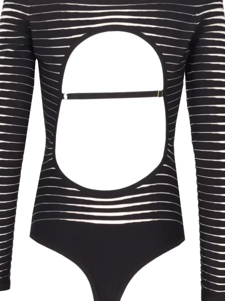 Bodyčko Elisabetta Franchi čierna
