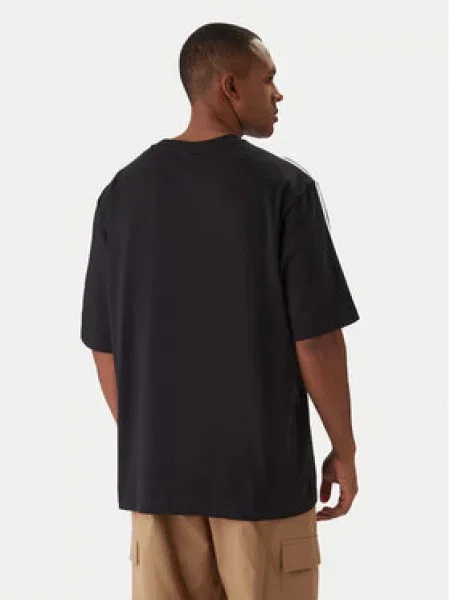 Pruhované tričko Adidas Originals čierna