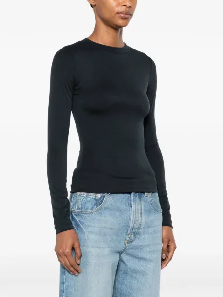 Μακρύς μπλούζα Fear Of God Essentials μαύρο