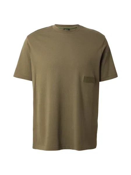 BOSS Tricou Structure oliv