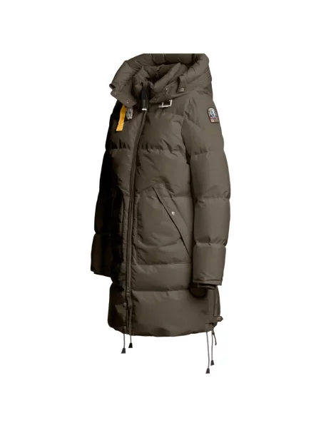 Lung geacă parka Parajumpers cu glugă maro