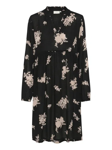 Kaffe Šaty béžová černá