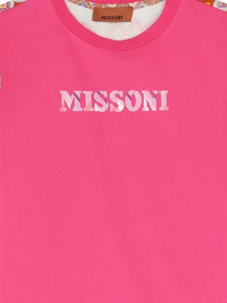 Sukienka dziecięca Missoni różowa