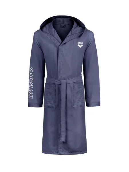 ARENA Športen kopalni plašč ZEAL mornarska bela
