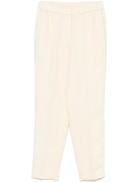 Pantaloni Peserico cu mărgele galben