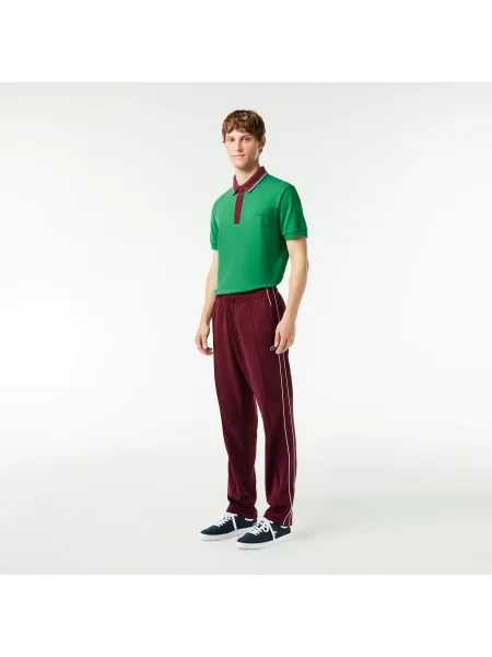 Lacoste Spodnie Dresowe Original Paris czerwone