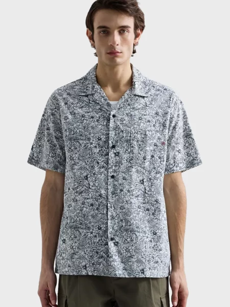 Рубашка Replay с принтом