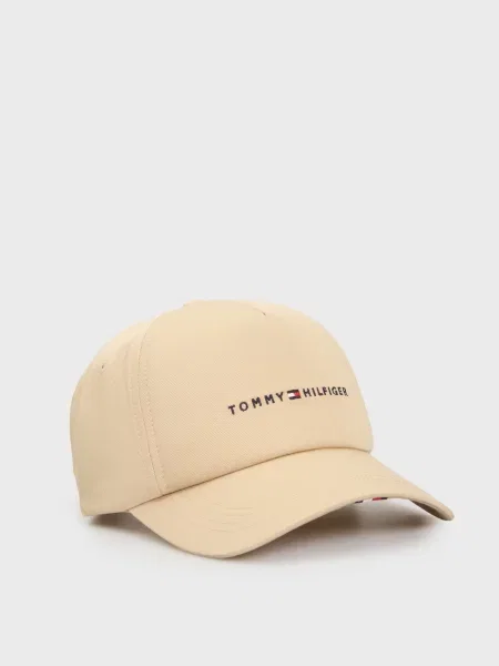 Кепка Tommy Hilfiger без кісточок бежева