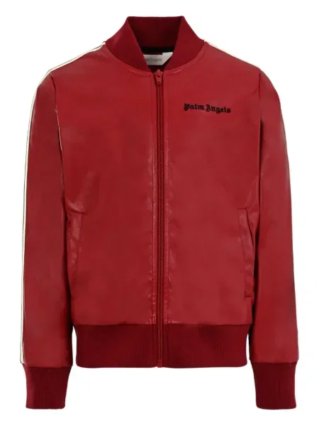 Kurtka bomber dziecięcy Palm Angels czerwony