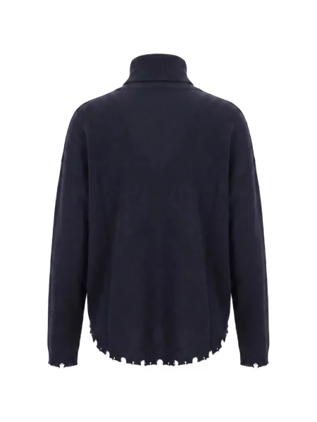 Pulover Kujten zdrențuiți albastru