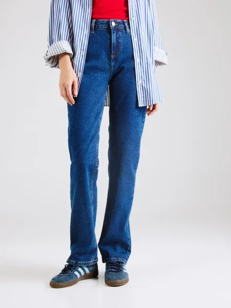 PIECES Jeans denim albastru