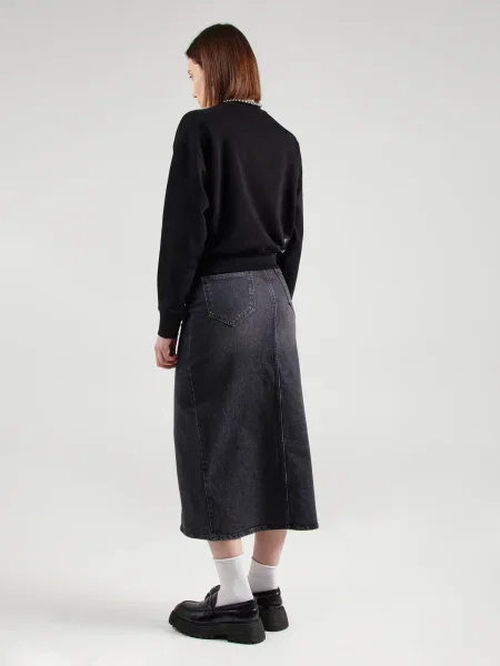 Geacă de blugi Karl Lagerfeld Jeans alb