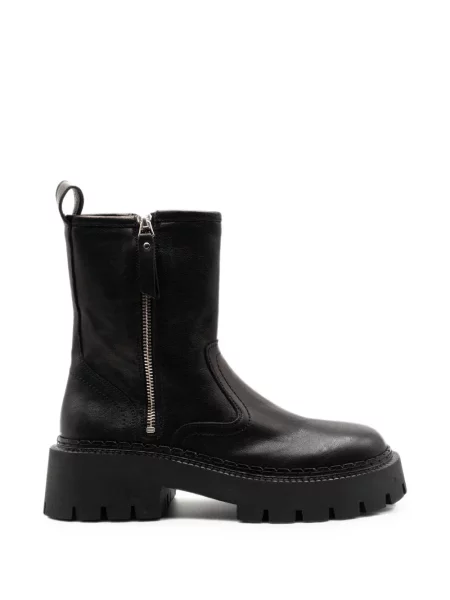 Botine Vic Matié cu platformă negru