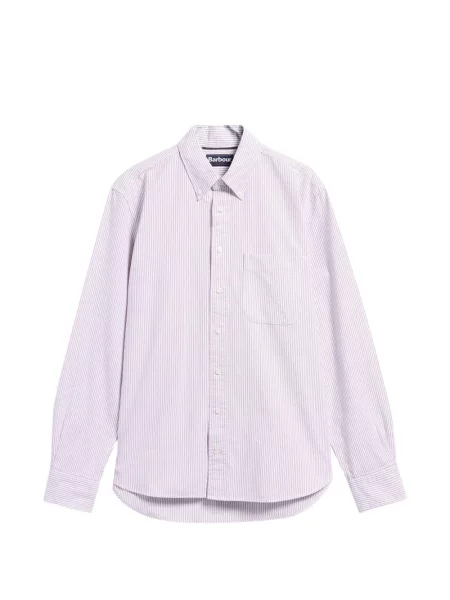 Дълго риза Barbour бяло