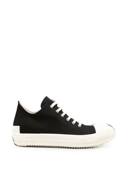 Sneakerși Rick Owens Drkshdw cu șireturi din dantelă negru