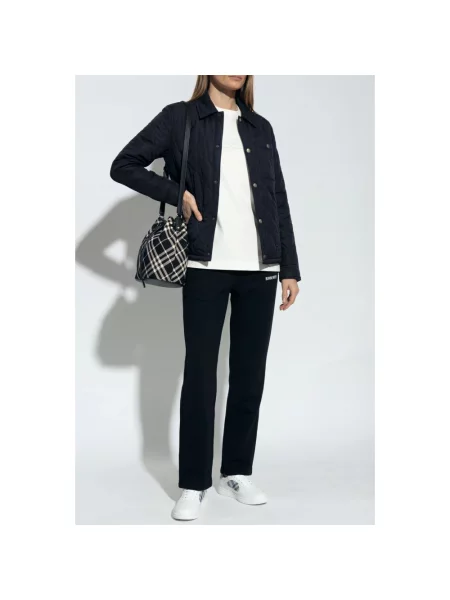 Koszulka Burberry z logo biała