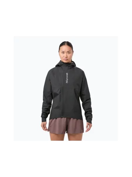 Бігова куртка NNormal Trail Rain чорна