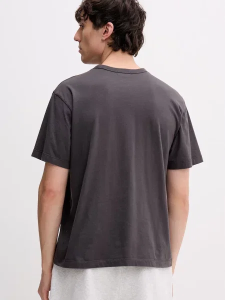 Vans basic tričko mužské Premium LX Shrunken šedé