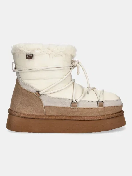 Замшевые сапоги Answear.lab коричневые