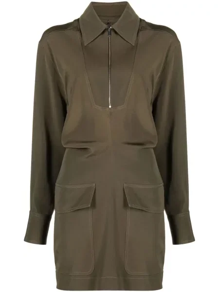 Rochie Victoria Beckham verde