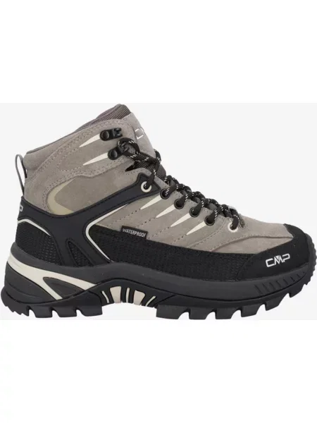 Buty trekkingowe CMP Riget Mid Waterproof szary kret 36 czarny