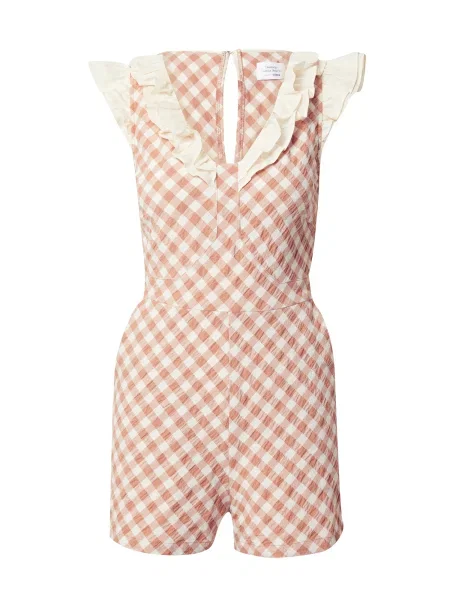 Daahls by Emma Roberts exclusively for ABOUT YOU Salopeta Luna maro deschis / natural alb