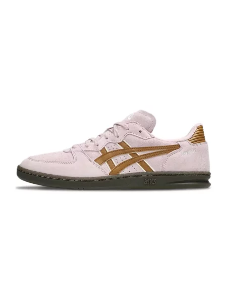 Sneakersy Asics zamszowe różowe
