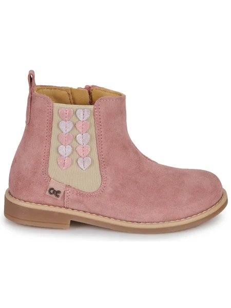 Pantofi copii Citrouille Et Compagnie roz