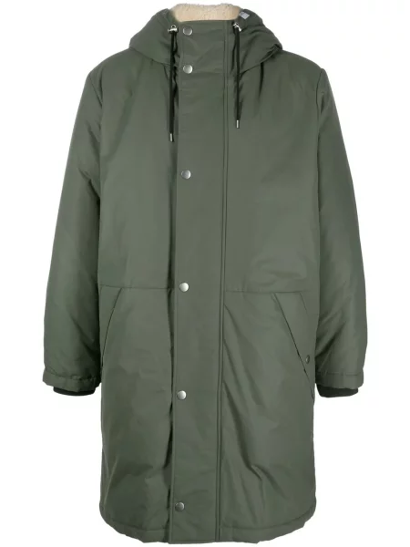 Geacă parka A.p.c. cu glugă verde