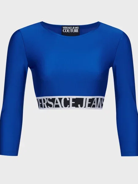 Топ Versace Jeans Couture синій
