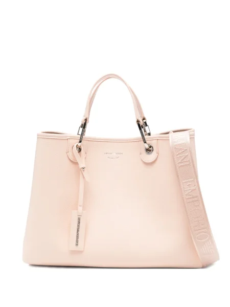 Geantă Emporio Armani roz