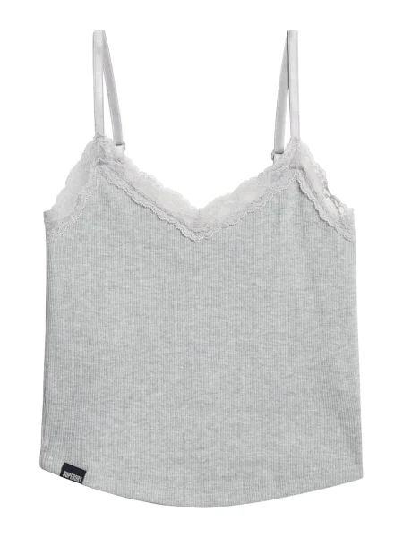 Superdry & Co Top Essentials melír szürke
