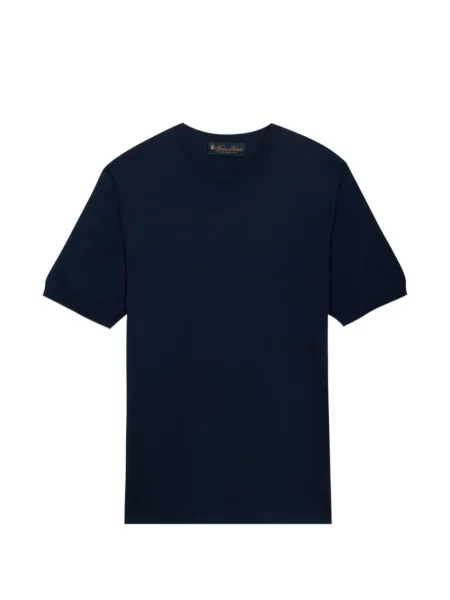 Tricou Brooks Brothers scurt albastru