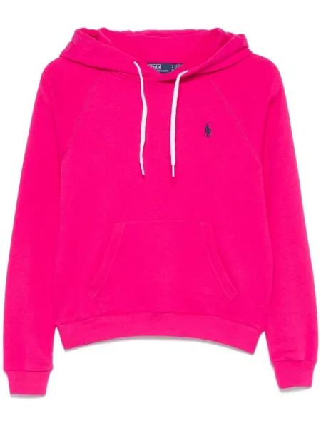 Pruhované prošívané tenisky Polo Ralph Lauren s kulatým výstřihem černé