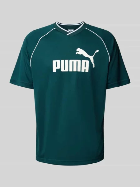 T-shirt z nadrukiem z logo Puma Performance zielona