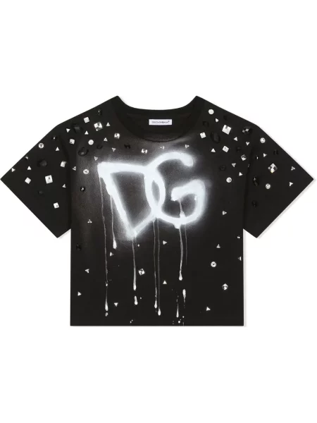 Koszulka dziecięca Dolce And Gabbana czarna