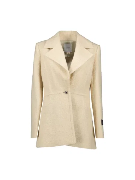 Marynarka Patou tweedowa beżowa