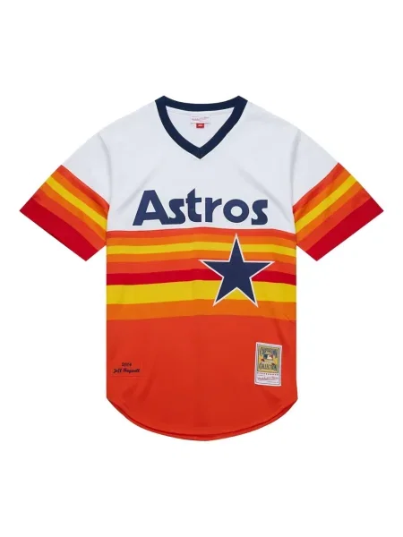 Tricou Mitchell & Ness alb