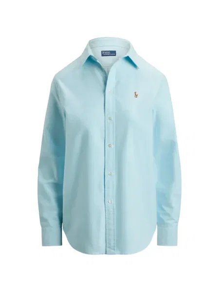 Tricou polo Polo Ralph Lauren cu dungi cu două rânduri de nasturi cu aplicații negru