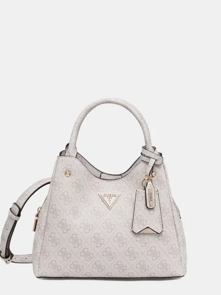 Guess geantă crossbody pentru femei MERIDIAN alb