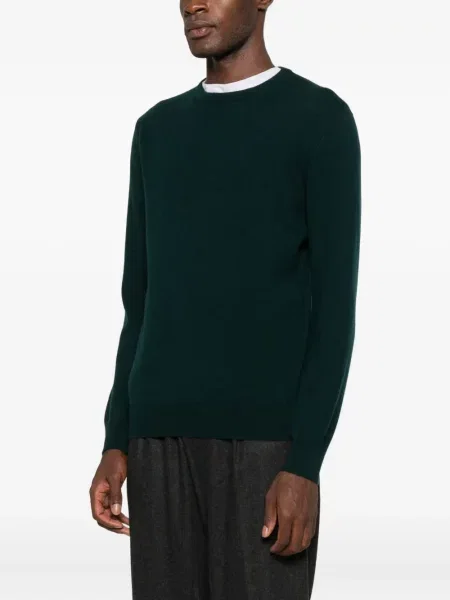 Pulover Zegna din cașmir verde