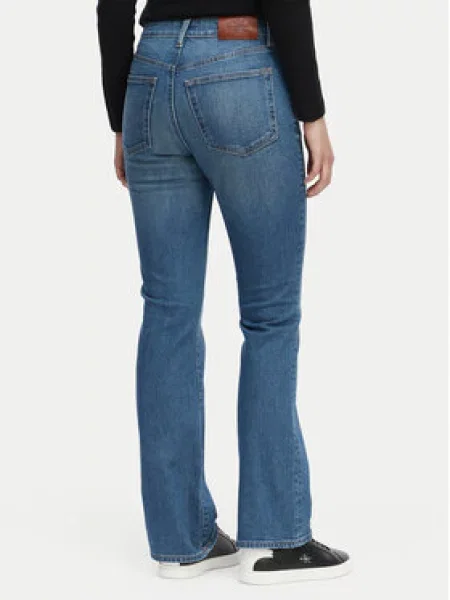 Calvin Klein Jeans Jeans hlače Mornarsko Bootcut Fit modra
