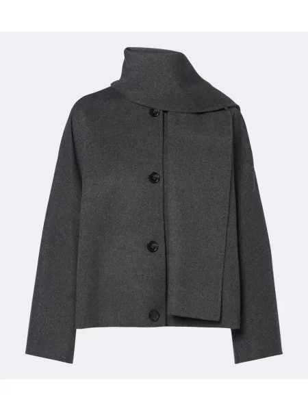 Geacă 's Max Mara de lână gri
