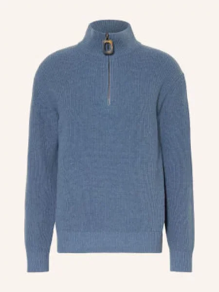 Jw Anderson Sweter Typu Troyer blau niebieski