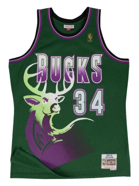 Košile Mitchell & Ness zelená