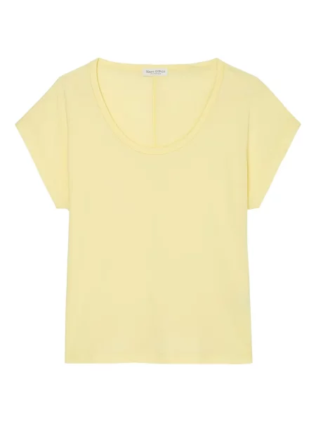 Scurt tricou polo Marc O'polo galben