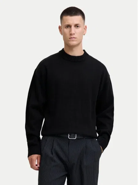 Jack&Jones Пуловер Urban черен